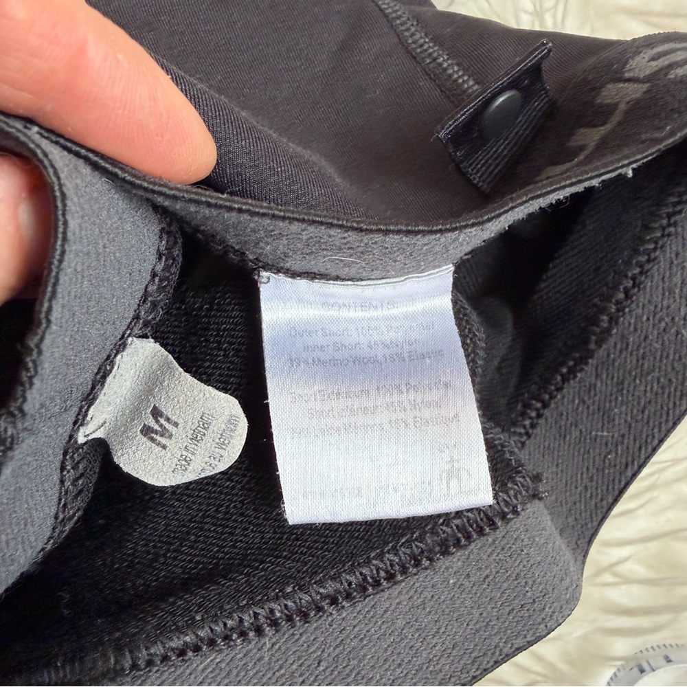 Smartwool Cycling shorts black padded athletic bike shorts - Picture 9 of 11